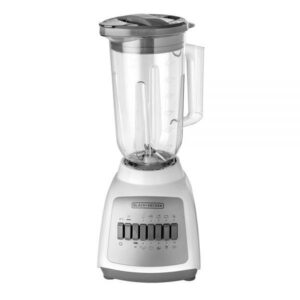 Licuadora BLACK AND DECKER Durapro | 10 vel | Plástico | 550 Watts | Blanco