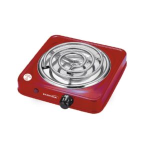 Estufa Eléctrica ECOCINA | 1 Hornillas ROJO 1000W