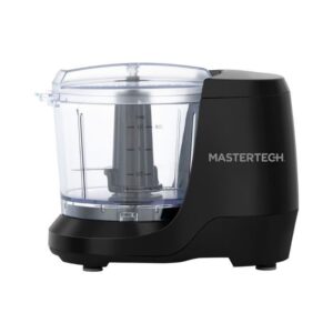 Mini Procesador De Alimentos | MASTERTECH | 1.5 Tazas | Color negro
