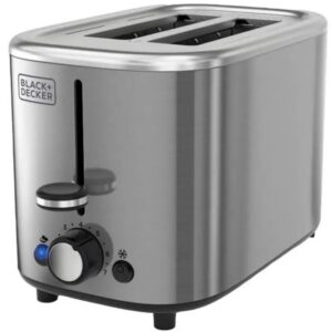 Tostador de pan BLACK AND DECKER | 2 Rebanadas | Acero Inoxidable |