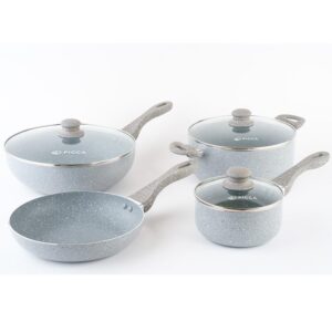 Bateria de Cocina PICCA 7 Piezas | MONZA color GRIS