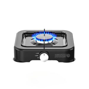 Estufa de mesa TITAN de Gas | 1 Hornilla | Negro