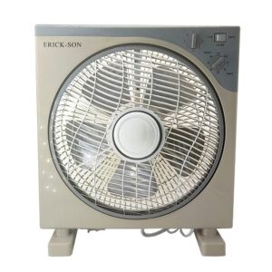 Ventilador ERICKSON de Caja | 12" Pulgadas | 3 Velocidades