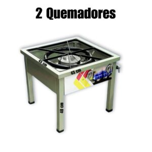Estufa Industrial | 1 Hornilla | 2 Quemadores