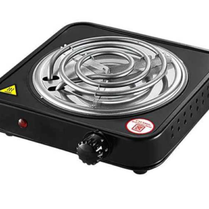 Estufa Eléctrica ECOCINA | 1 Hornillas | Negro 1000W
