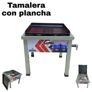 Estufa Industrial con Plancha | 1 Hornilla