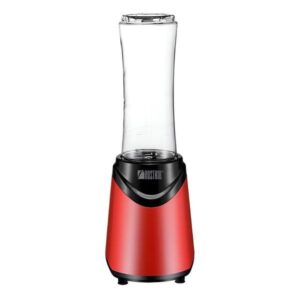 Licuadora Personal | ROSTHAL | Vaso de Plástico de 550 ml | Color Rojo